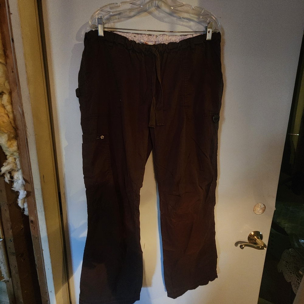 Women's Brown Scrub Pants